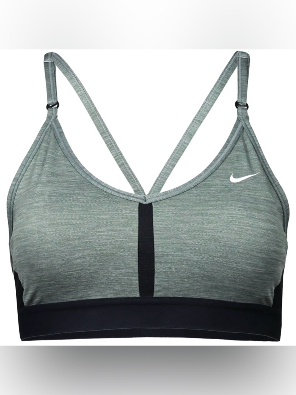 Nike Indy Light-Support Padded V-Neck Sports Bra - Picture 2 of 10